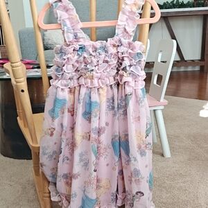 Disney Pink and Blue Princess Formal Dress